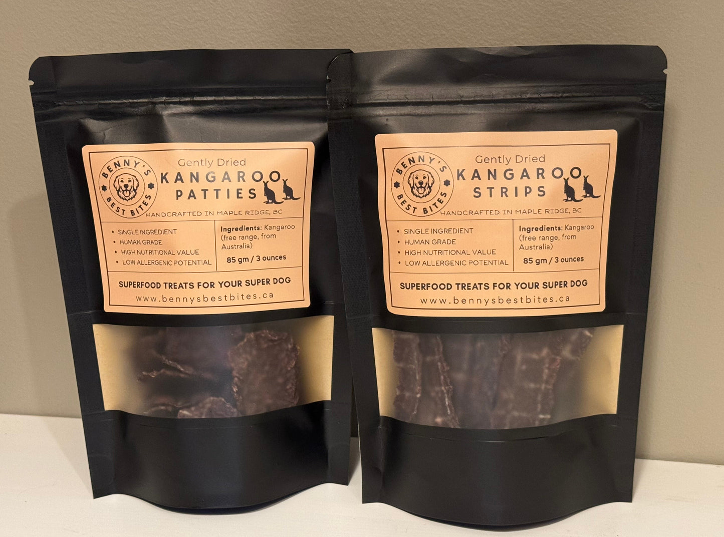 Kangaroo, Gently Dried