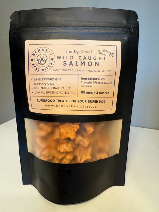 Wild Caught Salmon, Gently Dried