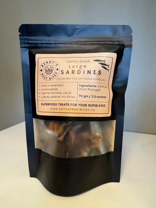 Sardines, Gently Dried